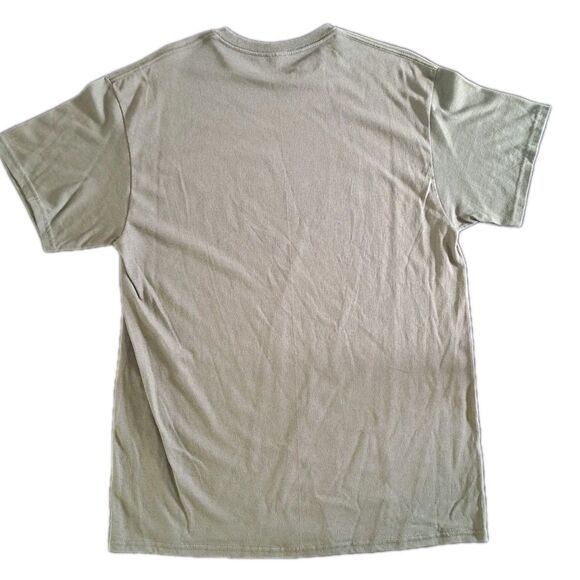 Aeropostale Men’s T-Shirt Large L Aero 1987 New York Green Cotton Casual Tee - Picture 2 of 5